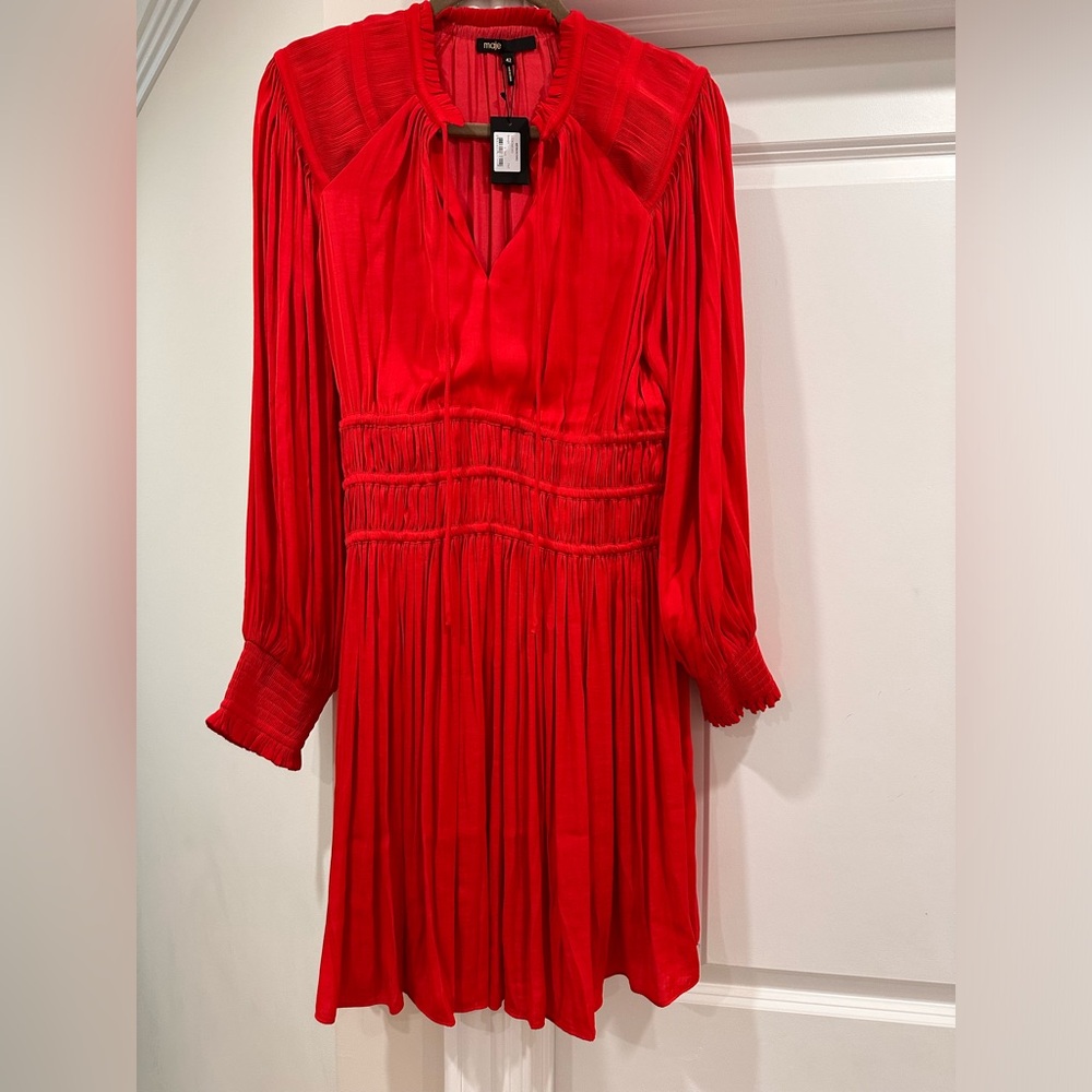 Red Dress by Sandro